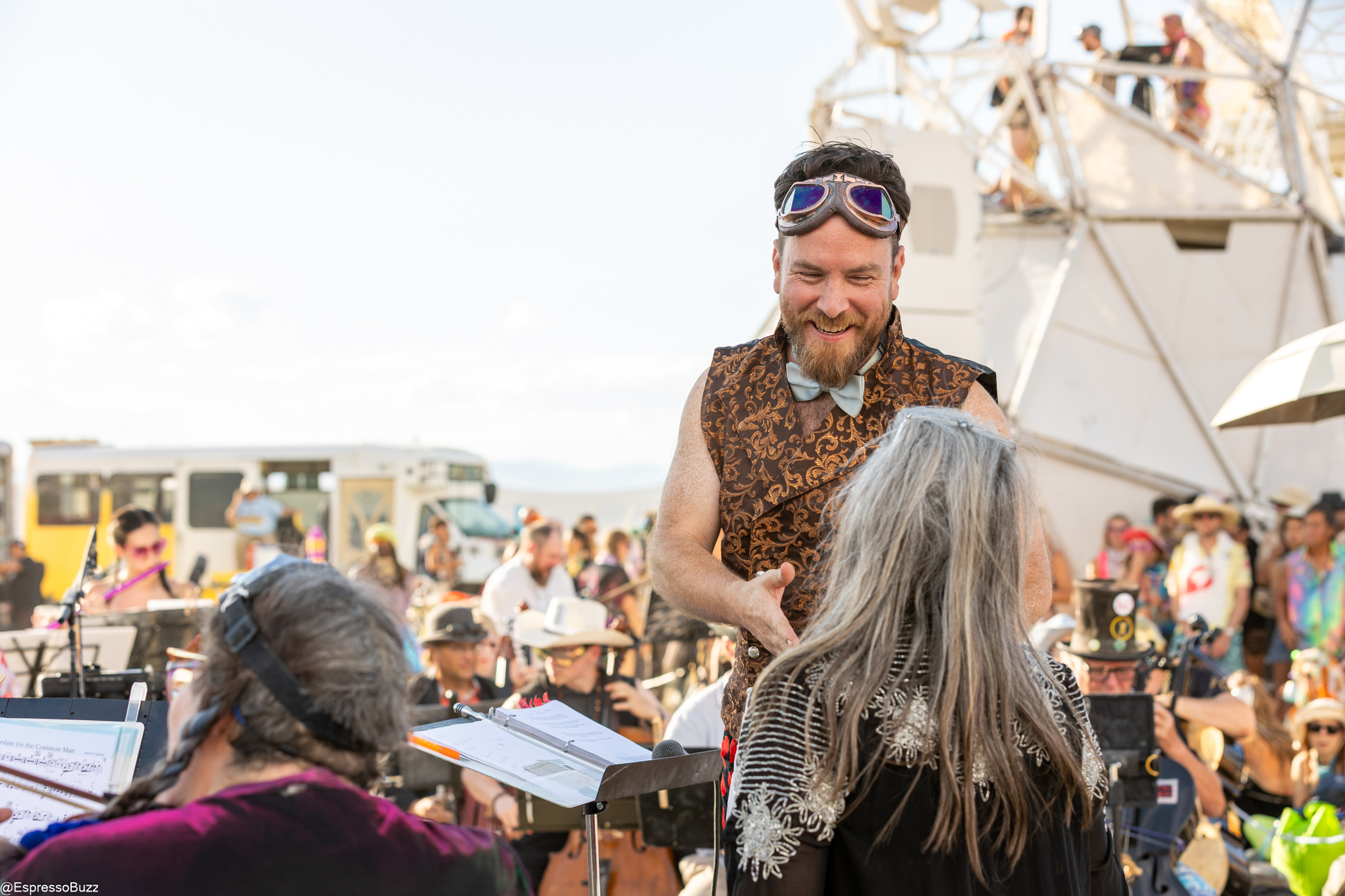 Conductor and orchestra