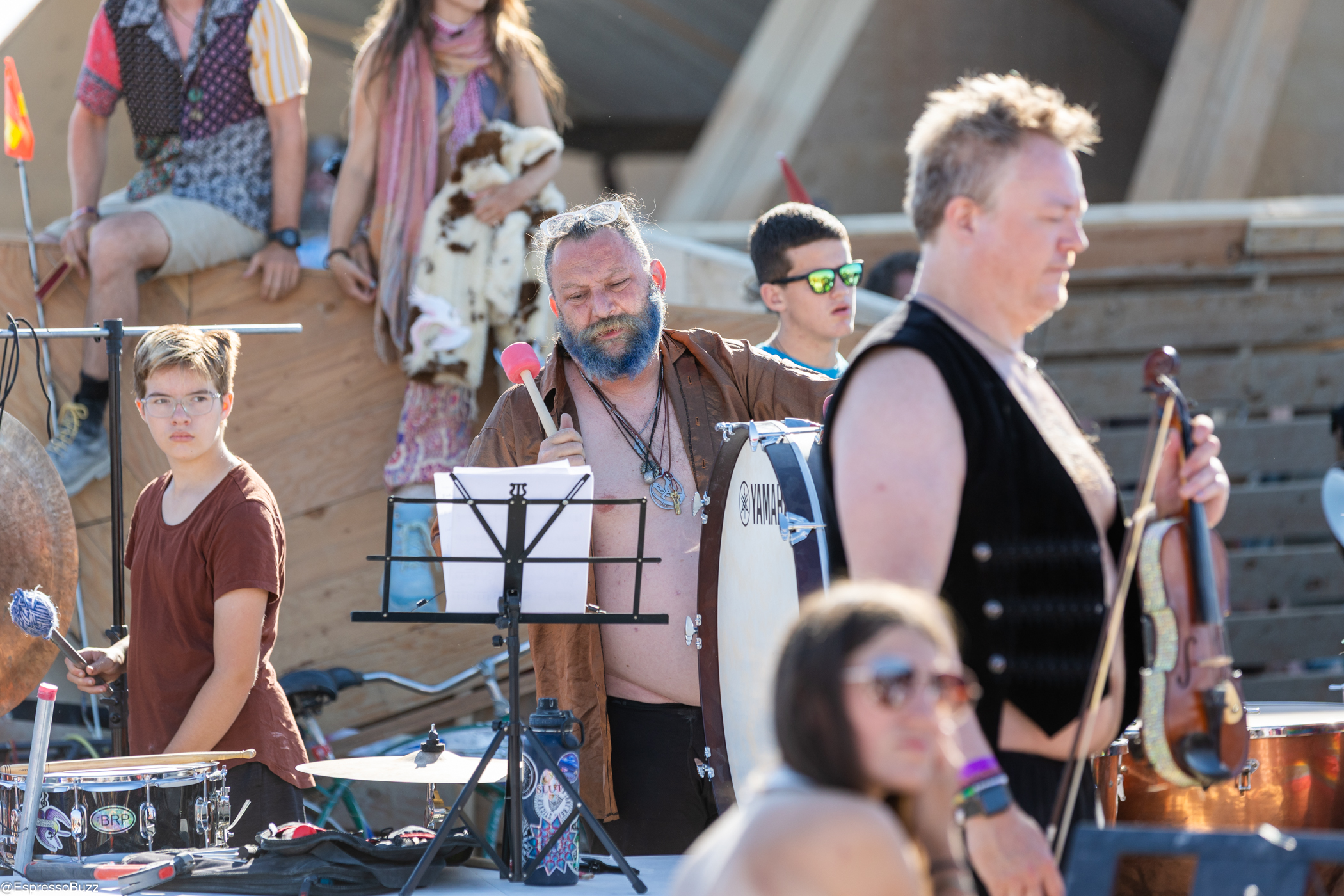 Group photo of musicians